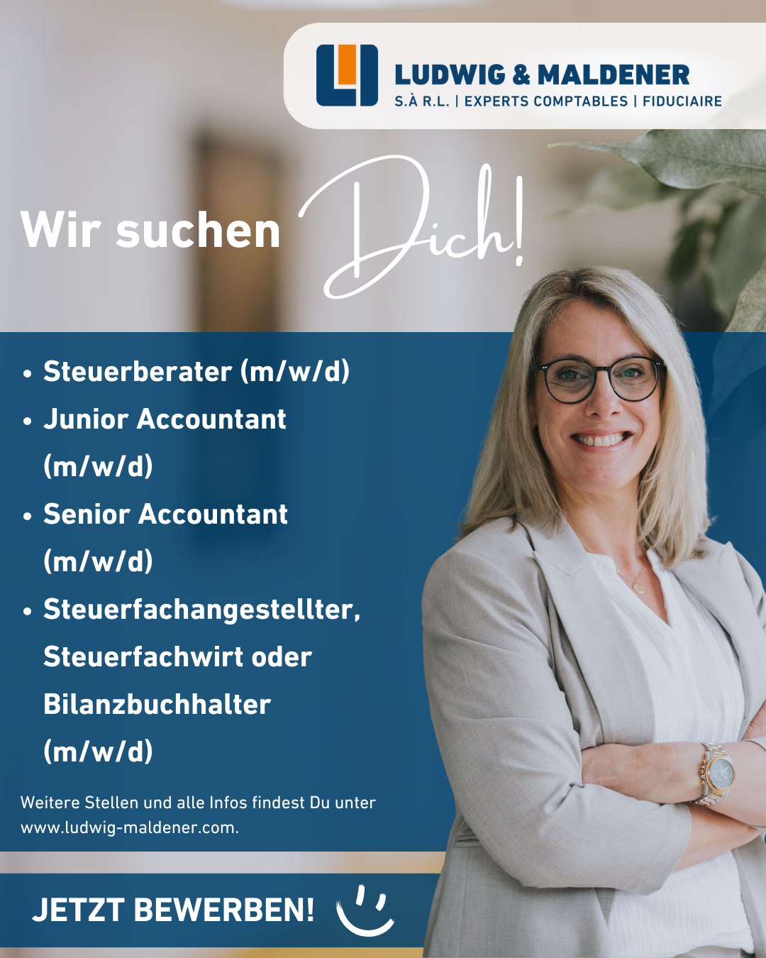 WIR SUCHEN DICH!