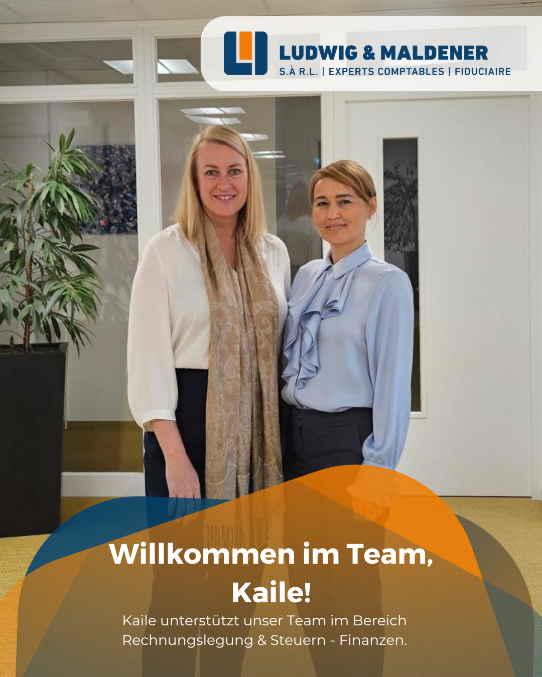 Herzlich willkommen im Team!