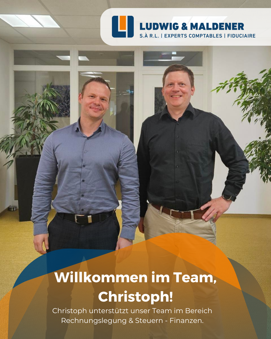 Herzlich willkommen im Team!
