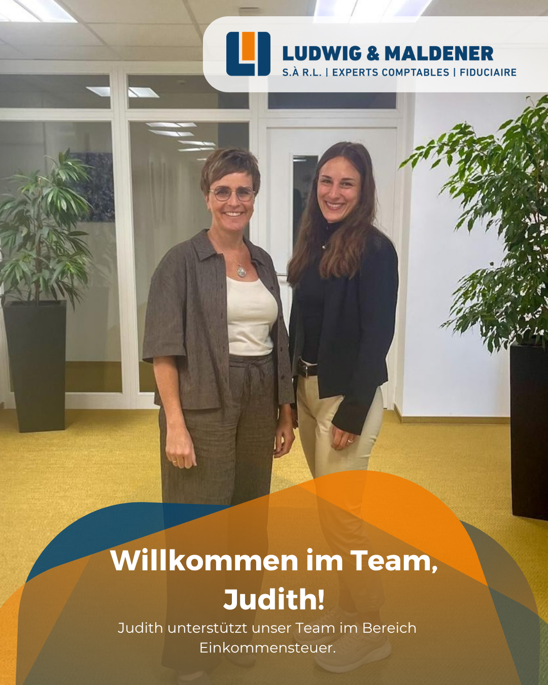 Herzlich willkommen im Team!