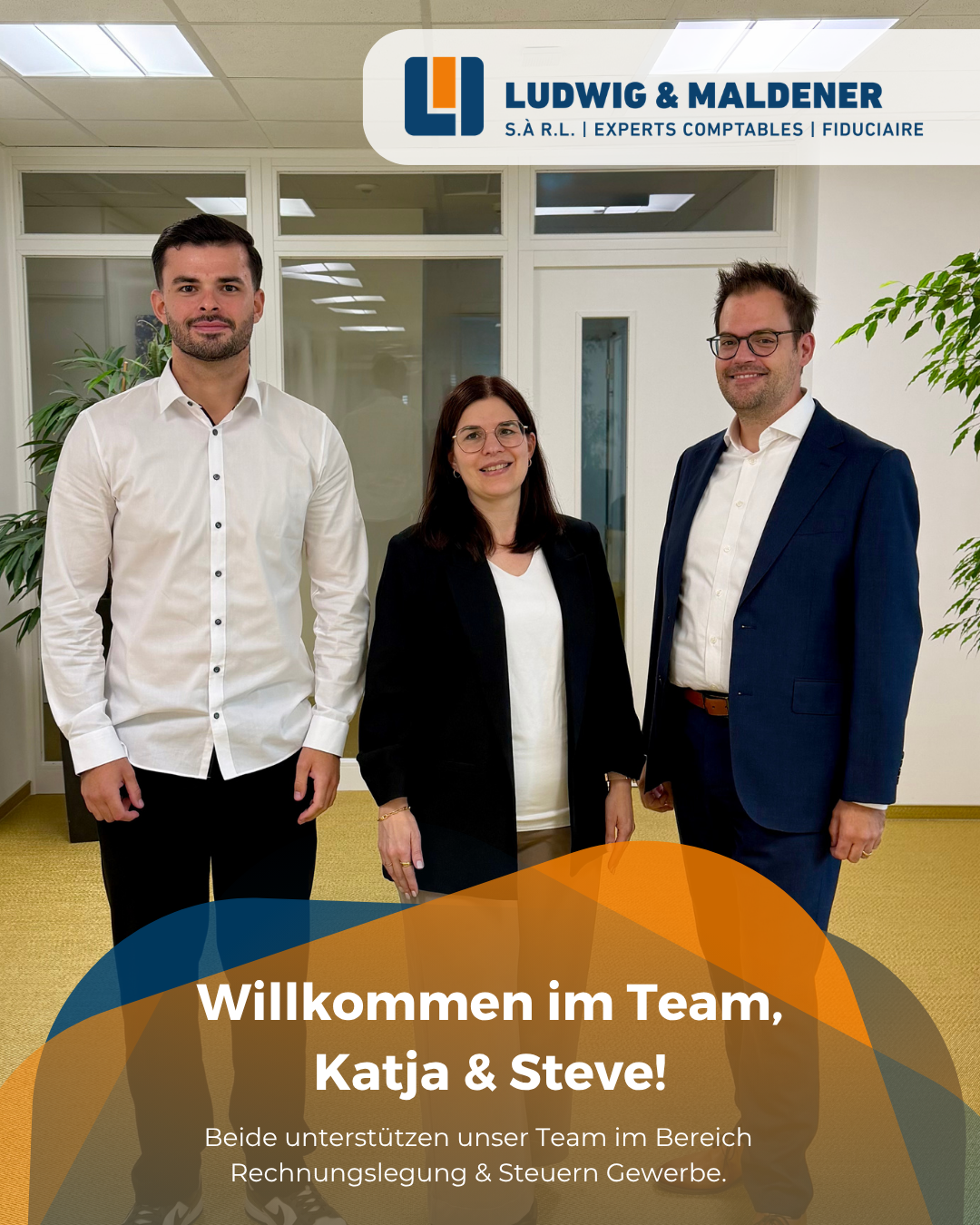 Herzlich willkommen im Team!