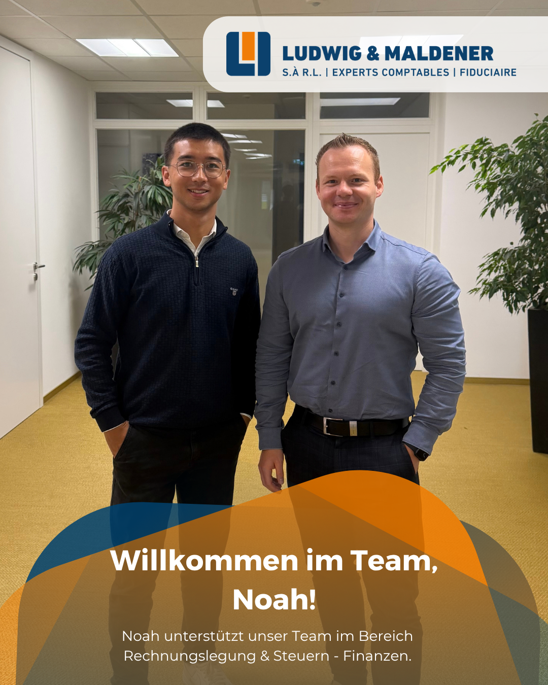 Herzlich willkommen im Team!